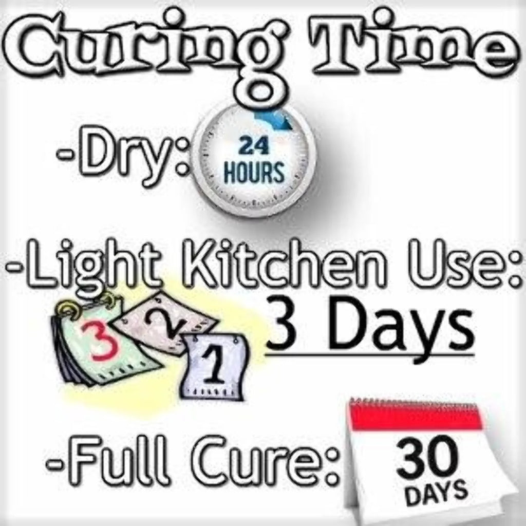Countertop Epoxy Resin Kit, 1/2 Gallon, Heat Resistant Clear Coating Y361