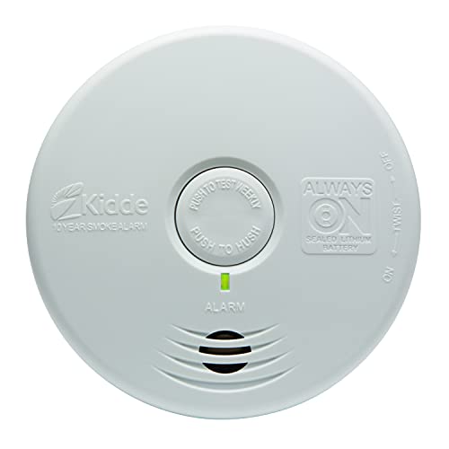 Smoke Detector, 10-Year Battery, Photoelectric Sensor X739094