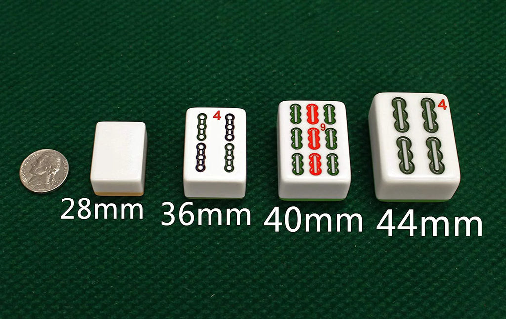 Mahjong Table with Drawers, 2 Sets of Magnetic Tiles O1214