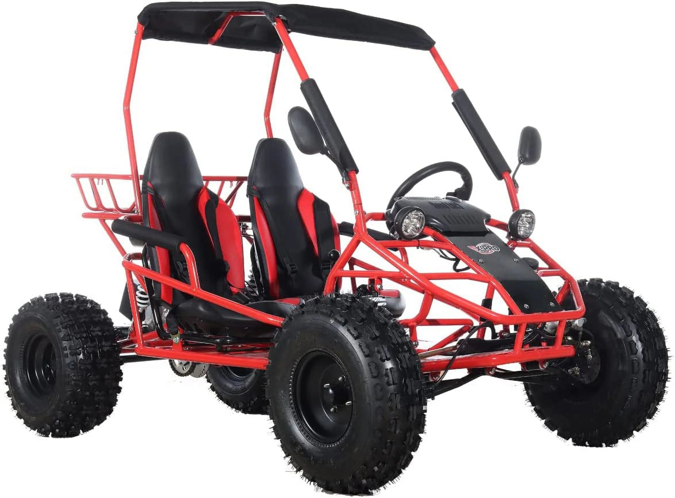 125cc Gas Go Kart Semi-Automatic with Reverse 18/19 Inch Wheels P66369