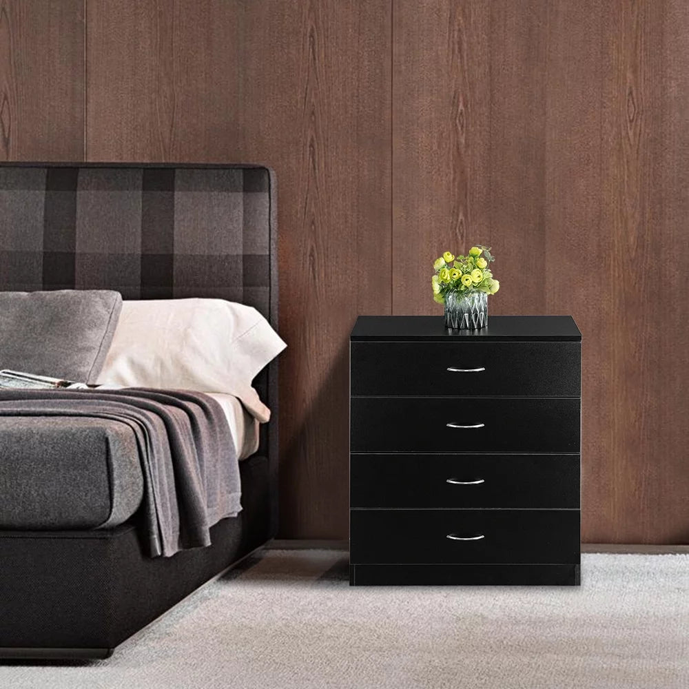 4-Drawer Dresser Black T920
