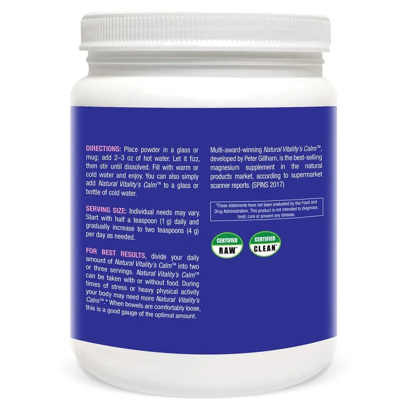 Magnesium Citrate Supplement Raspberry-Lemon 20 Ounce K3744