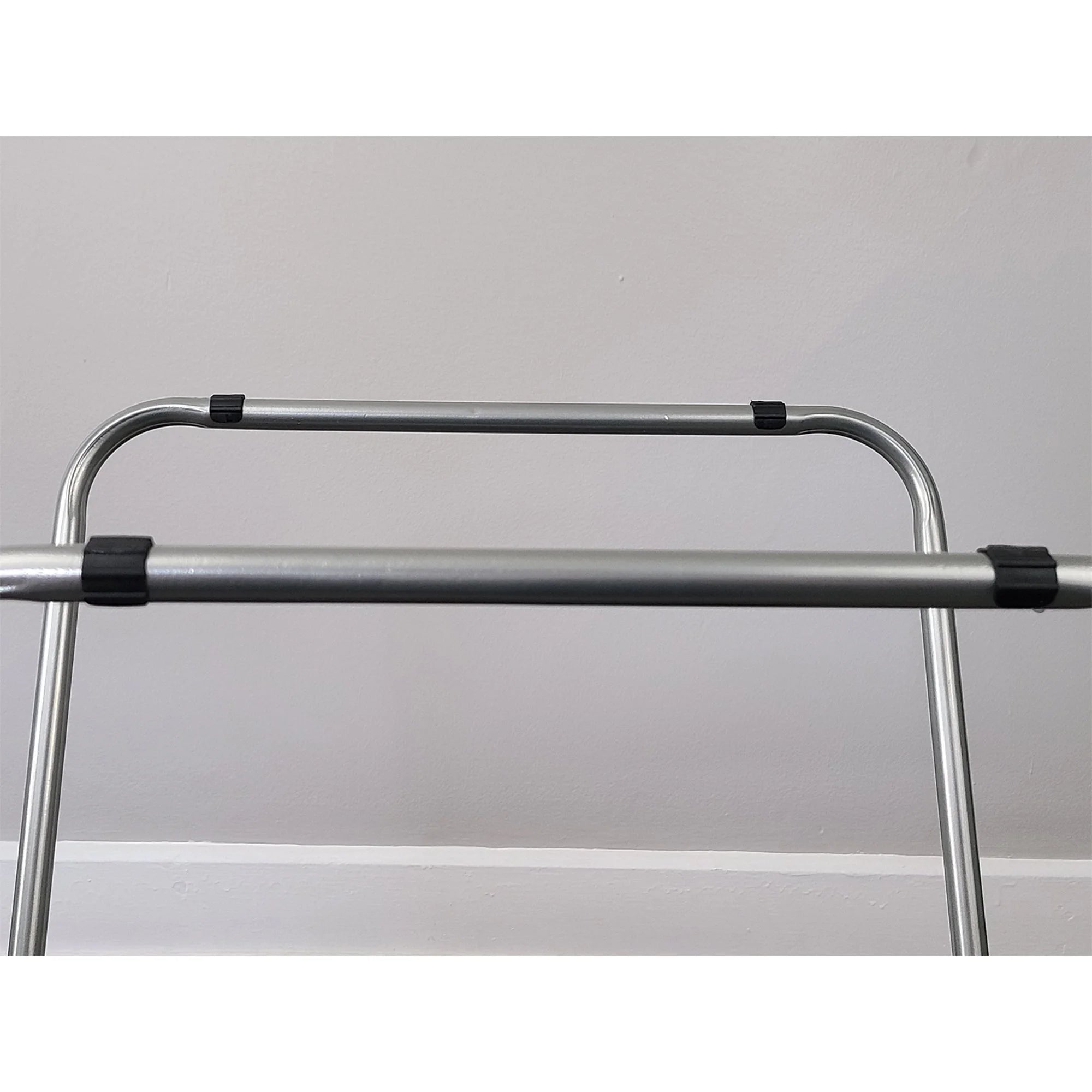 Folding TV Tray Tables for Eating, Black, Set of 2 C8742
