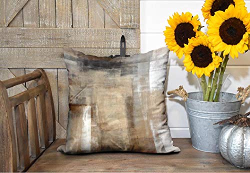 Decorative Pillow Covers for Couch, Two Sides Printed, Zippered Cushion, 12 x 20, Set of 2 U6814