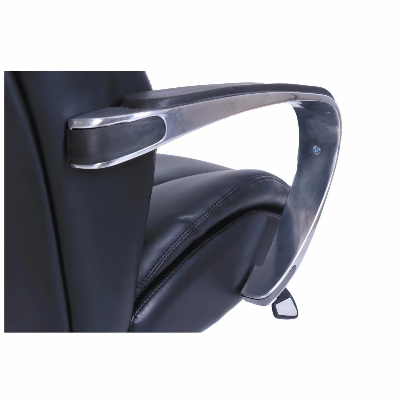 High-Back Executive Chair with Lumbar Support, Black I6337