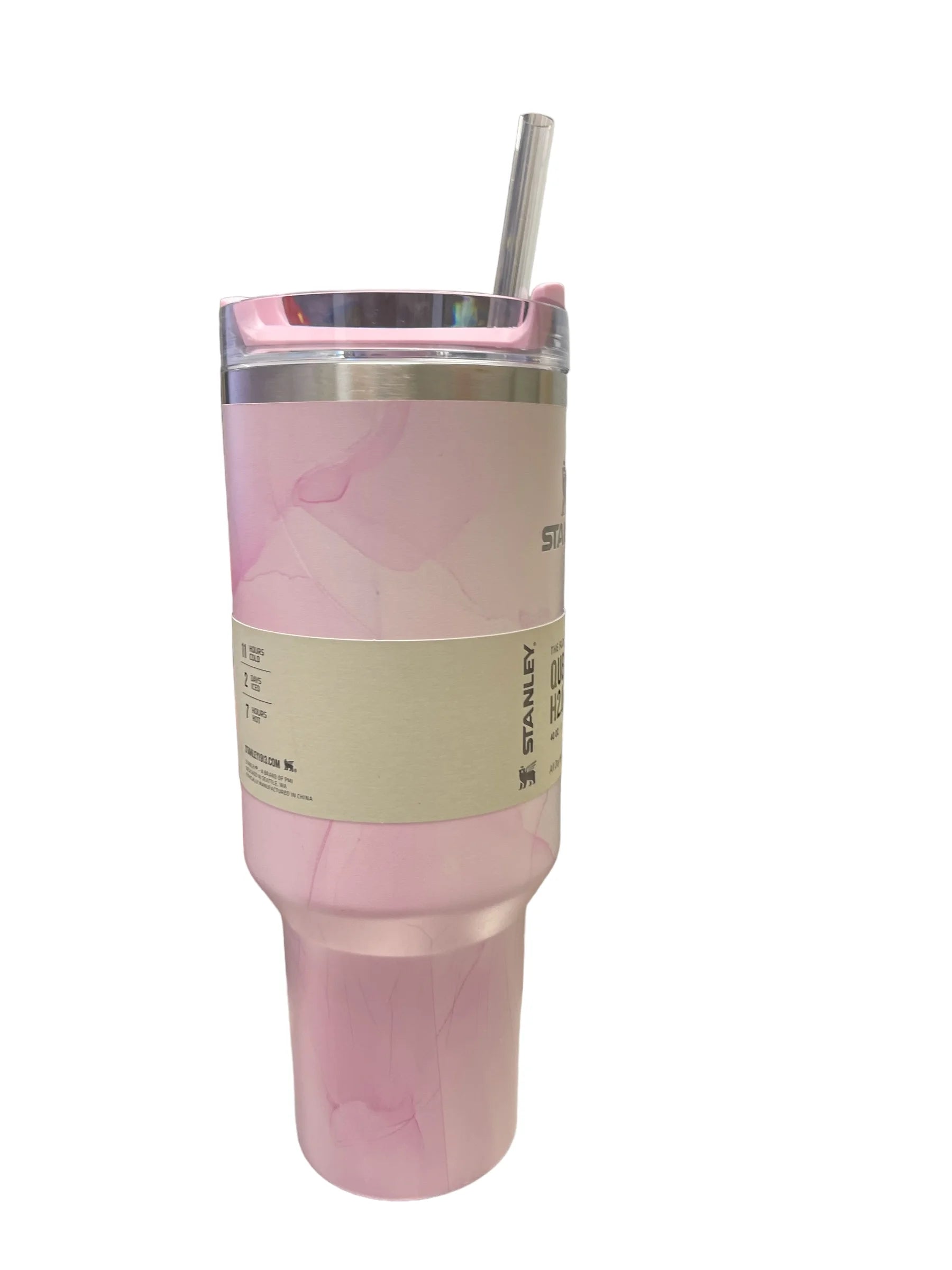 Watercolor Tulle Stainless Steel Tumbler 40 oz X6330
