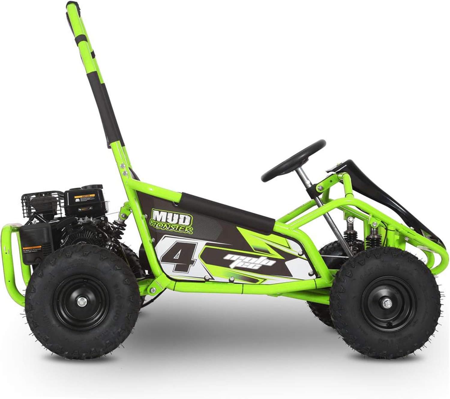 98cc Go Kart with Full Suspension, Green H6599