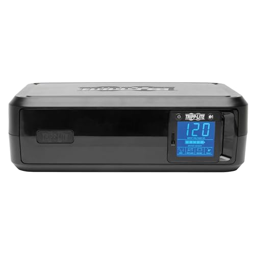 1500VA UPS Battery Backup & Surge Protector, 8 Outlets, LCD Screen A3775