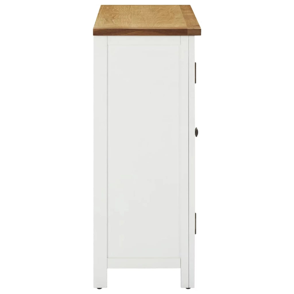 Solid Oak Wood Cabinet 31.5"x12.6"x31.5" D44524