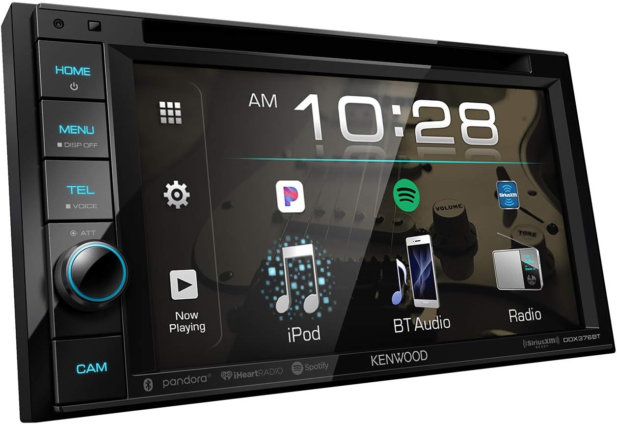 6.2" in-Dash Car DVD Monitor Bluetooth Receiver w/USB/AUX S228