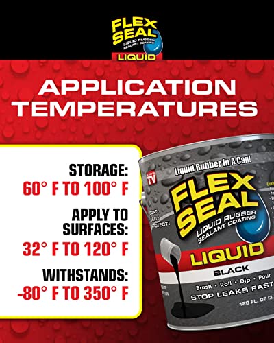 Liquid Rubber Coating Sealant, 32 oz, Clear, Waterproof, Flexible V7532