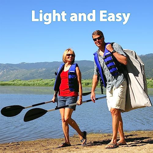 Inflatable Sport Kayak for Two People with Seats, Paddles, Bag and Electric Pump Z92993