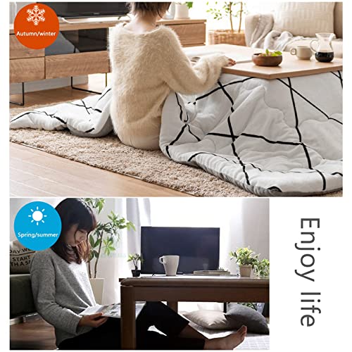 Kotatsu Heater Table Set with Quilt and Carpet K200634