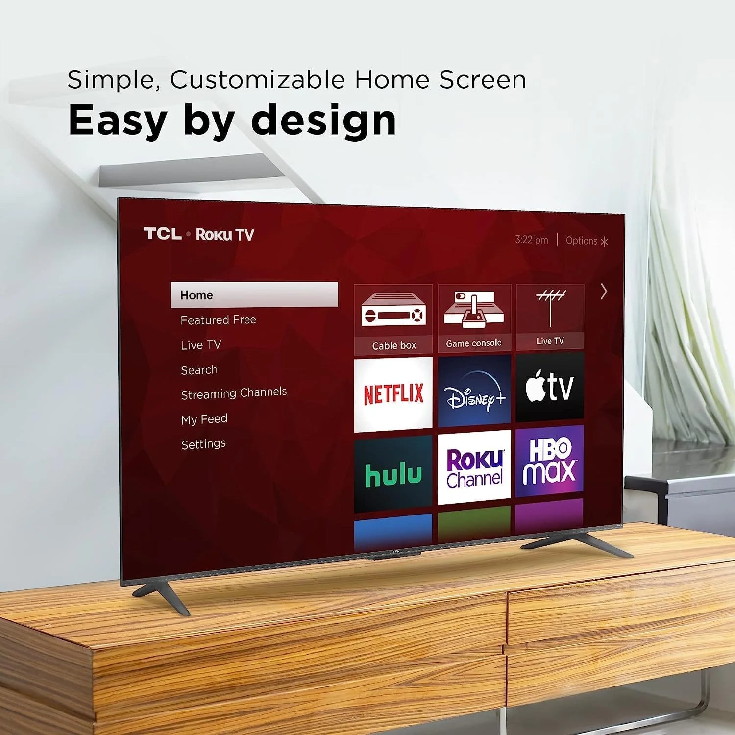 65" 4K UHD HDR LED Smart TV V1400