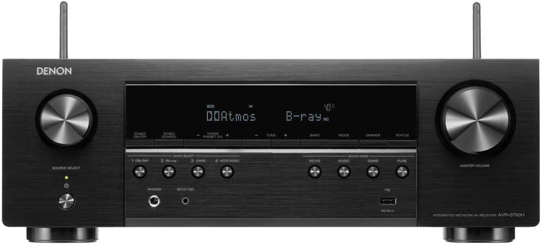 7.2-Channel Home Theater AV Receiver with 8K Ultra HD M4928