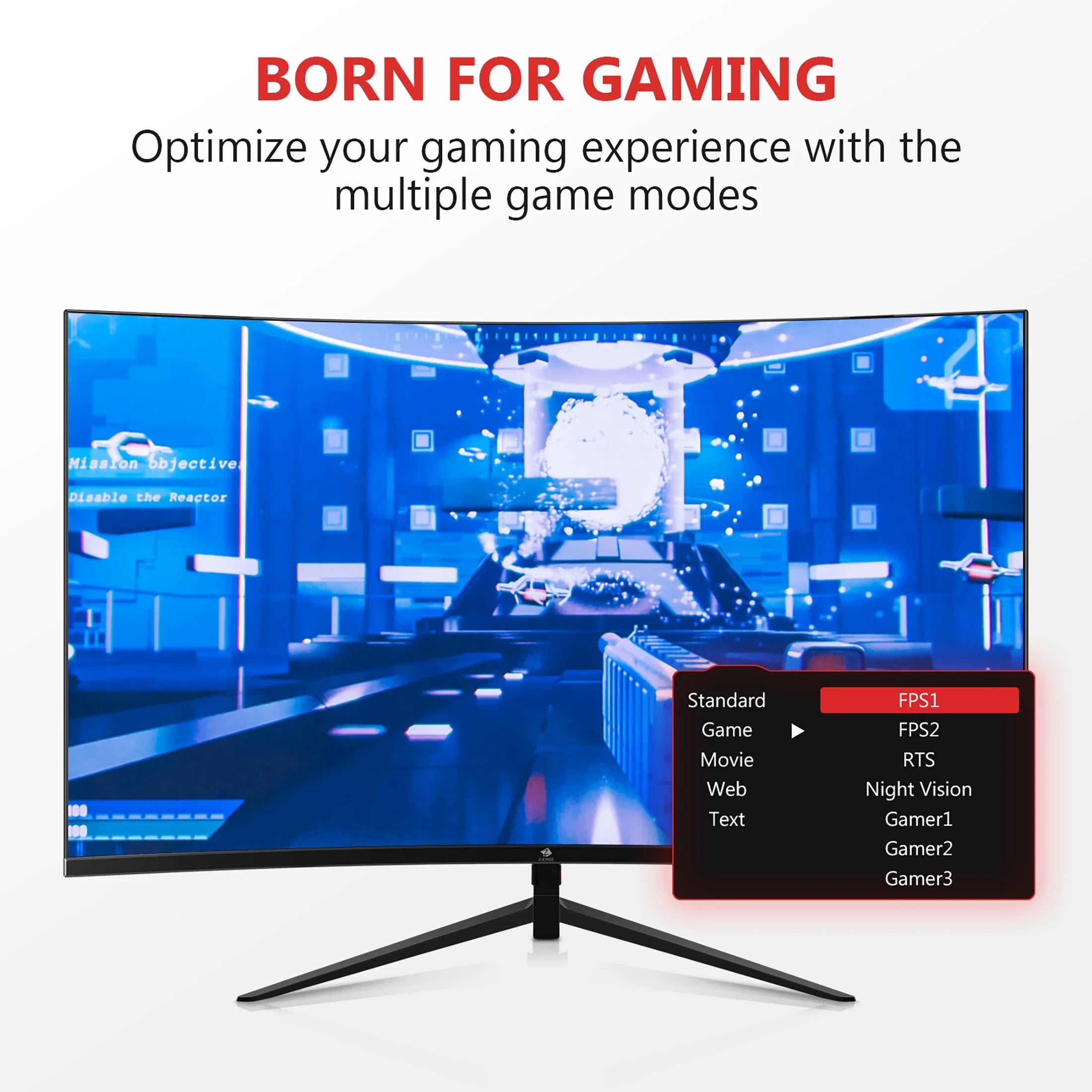 27-Inch Curved Gaming Monitor 240Hz 1ms Full HD LED HDMI DP Y5329