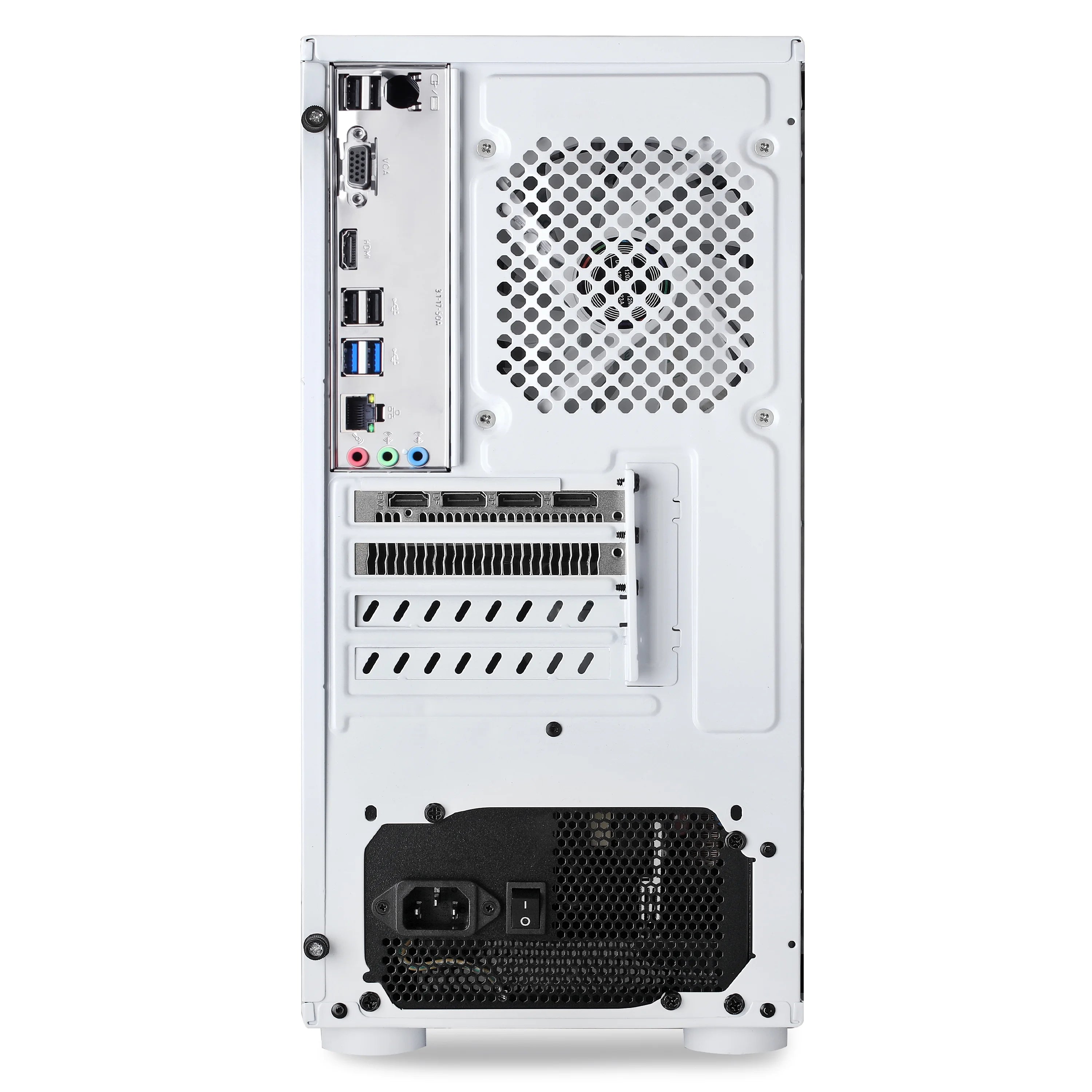 Gaming PC Tower Desktop i7 4.0GHz RX 580 8GB 1TB SSD 16GB RAM T4361