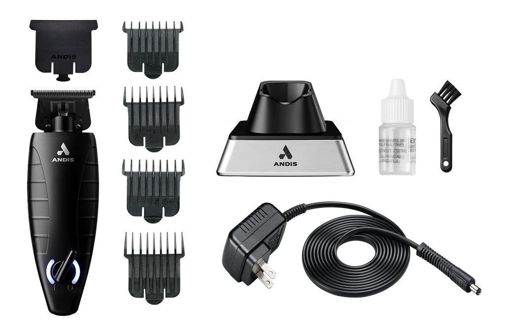 Professional Lithium-Ion Cordless Beard & Hair Trimmer with Charging Stand L58273