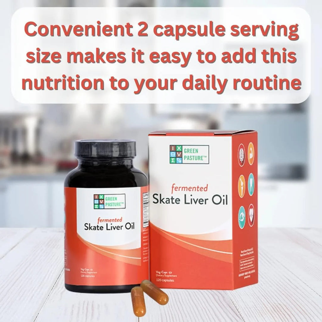 Fermented Skate Liver Oil 120 Caps C2657