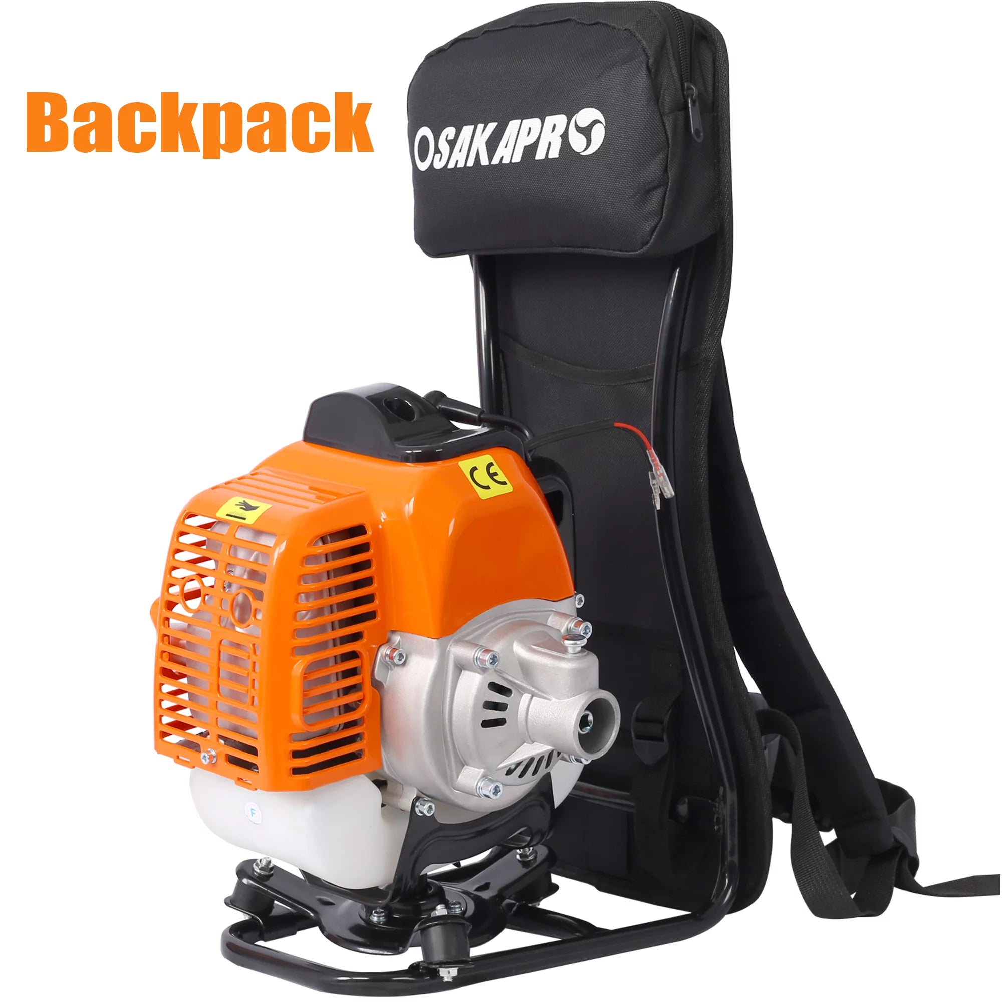 Grass Trimmer 4-in-1 Gas Powered Lawn Mower with Pole Saw and Hedge Trimmer P804729