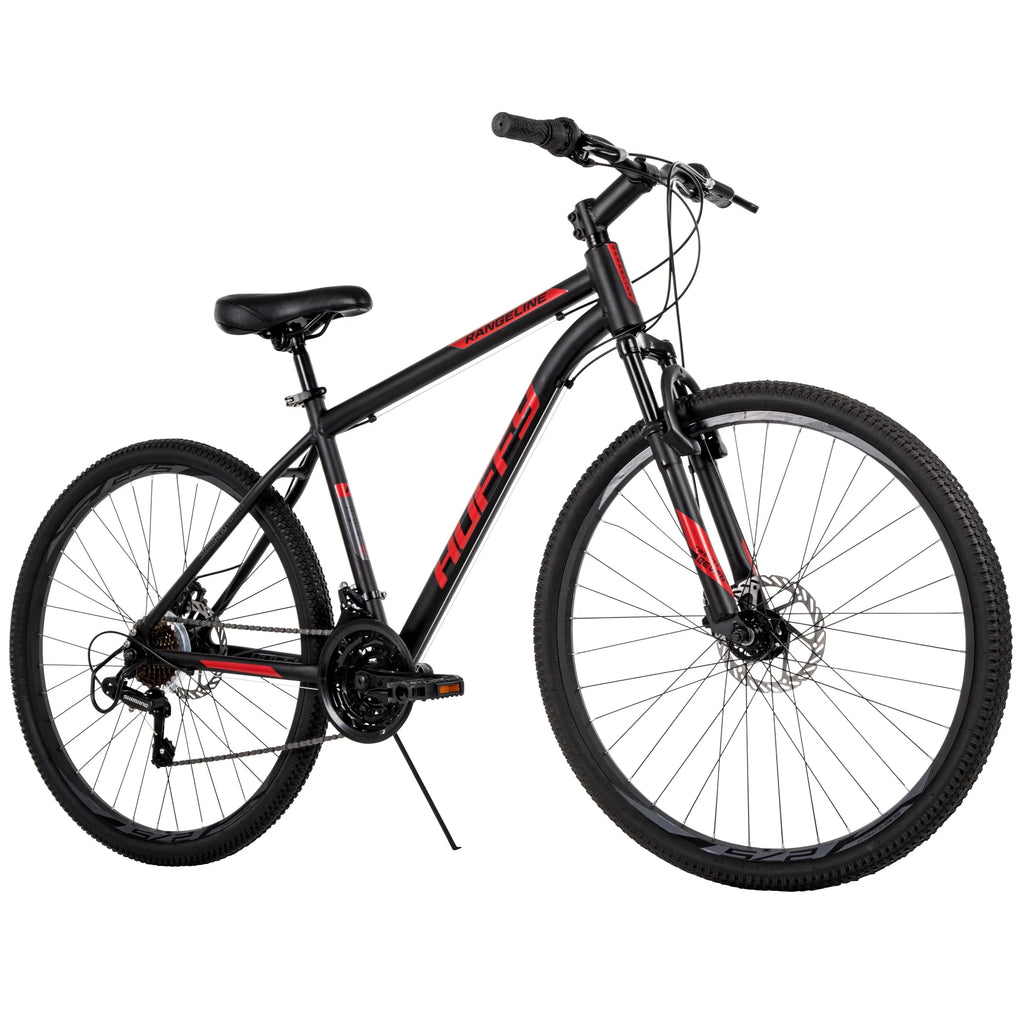 Men's Mountain Bike 27.5 Inch, Black and Red D505781