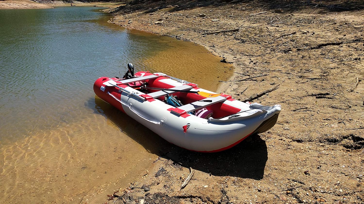 Inflatable Kayak Fishing Boat with Air Floor Q3494