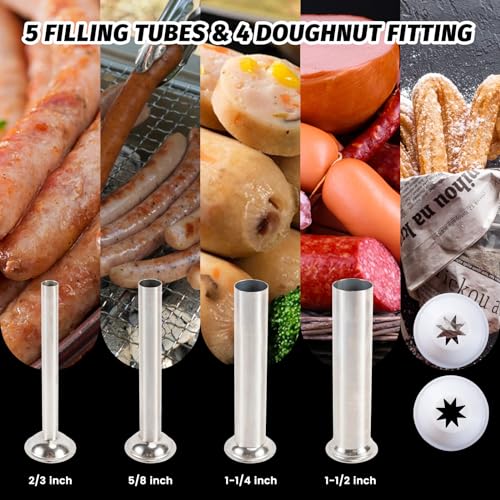 Vertical Sausage Stuffer Machine with 4 Stuffing Tubes S959166