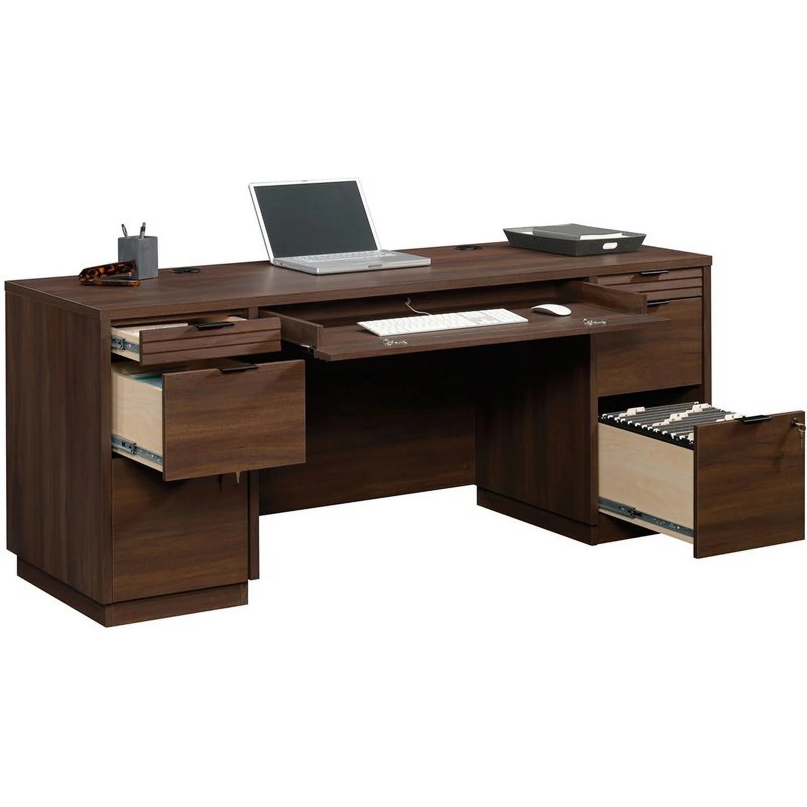 Wooden Computer Desk with Knee Space Y7971