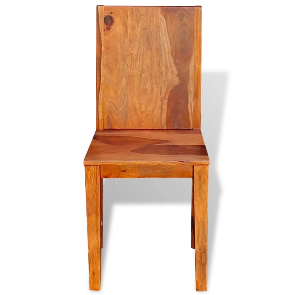 Solid Sheesham Wood Dining Chairs 4 Pack B248769