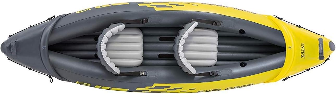 2-Person Inflatable Kayak with Aluminum Oars and Pump U965