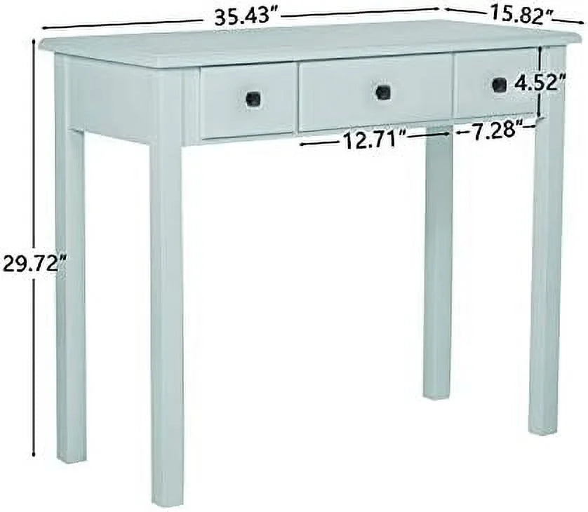 Small Writing Desk with Drawers for Home Office Study U832