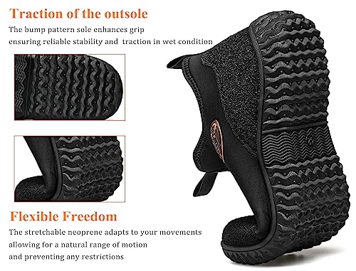 Men's Neoprene Slip-on Garden Rain Boots K898815