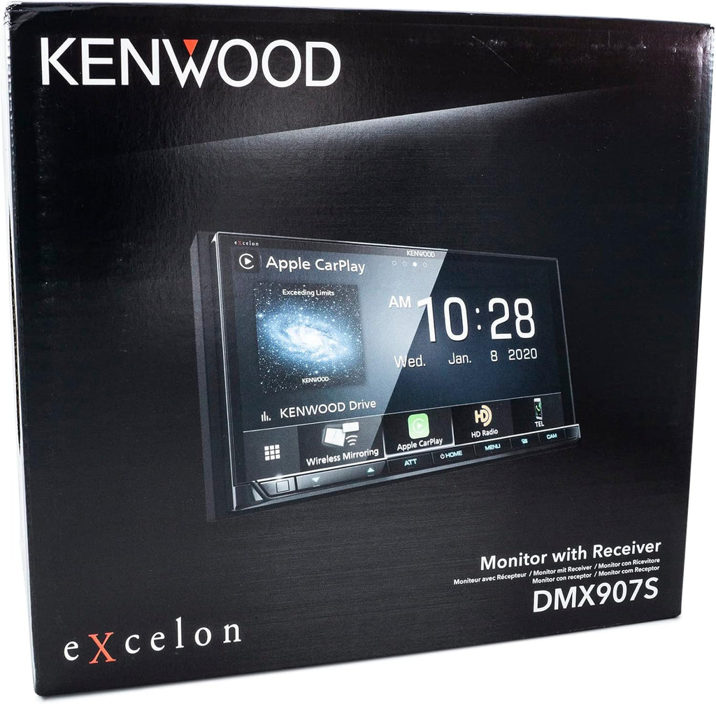 6.95" Digital Multimedia Bluetooth Car Stereo with Wireless CarPlay and Android Auto Q449