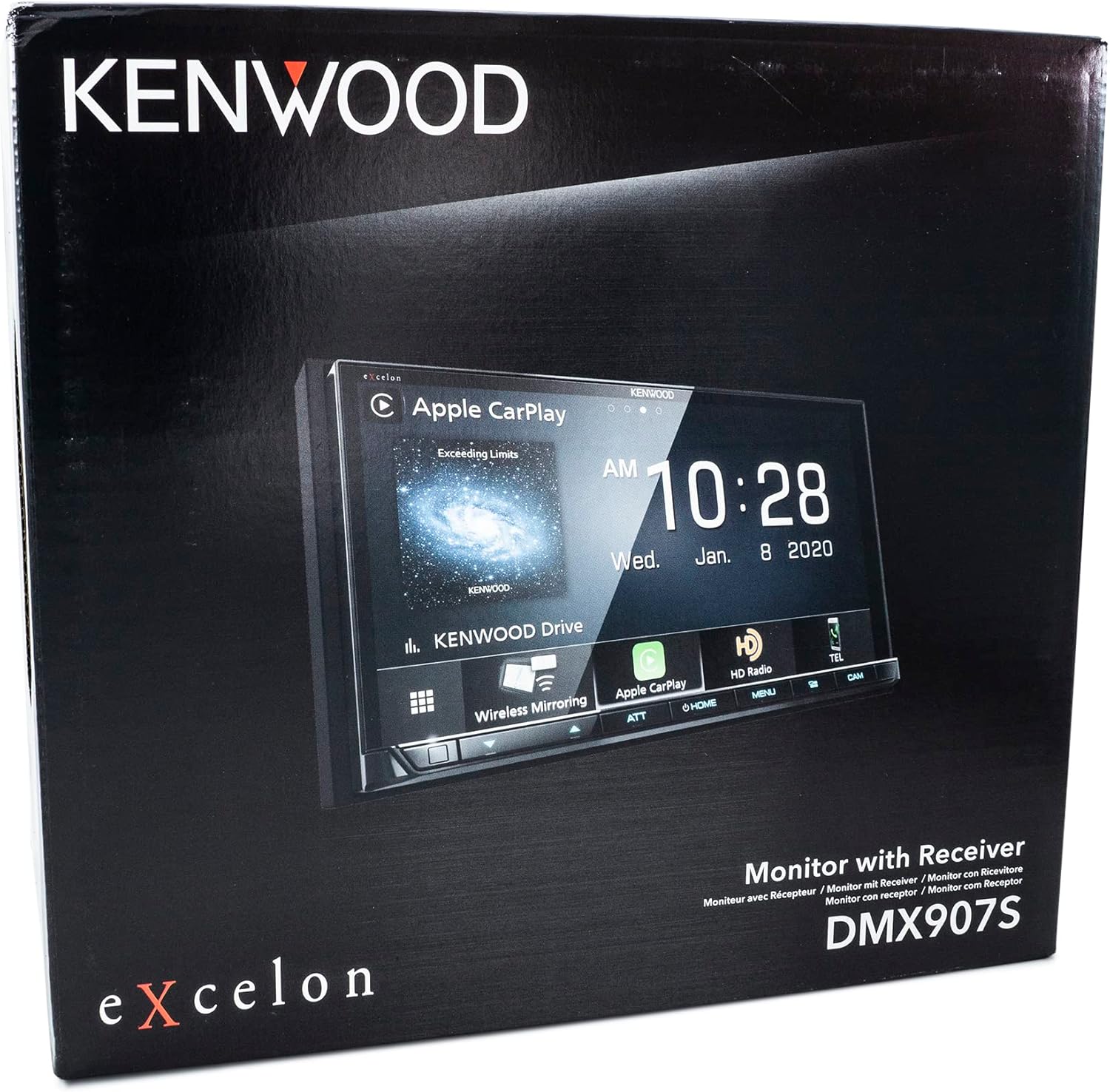 6.95" Digital Multimedia Bluetooth Car Stereo with Wireless CarPlay and Android Auto Q449
