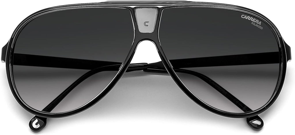 Polarized Grey Pilot Sunglasses for Men C7966