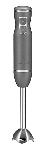 Chefman Immersion Stick Hand Blender with Stainless Steel Shaft & Blades, Powerful Ice Crushing 2-Speed Control Handheld Mixer, Purees Smoothie, Sauces & Soups, 300 Watts, Turquoise