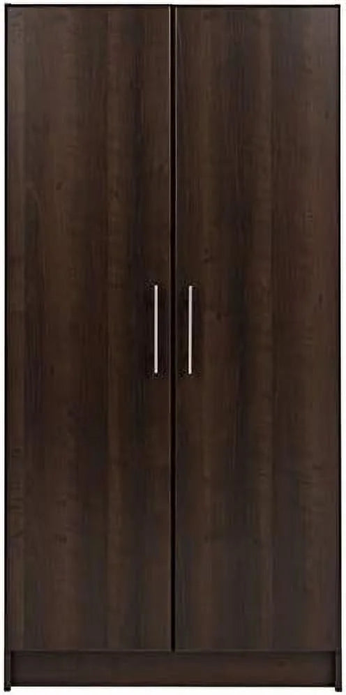32" Espresso Wardrobe Armoire G765