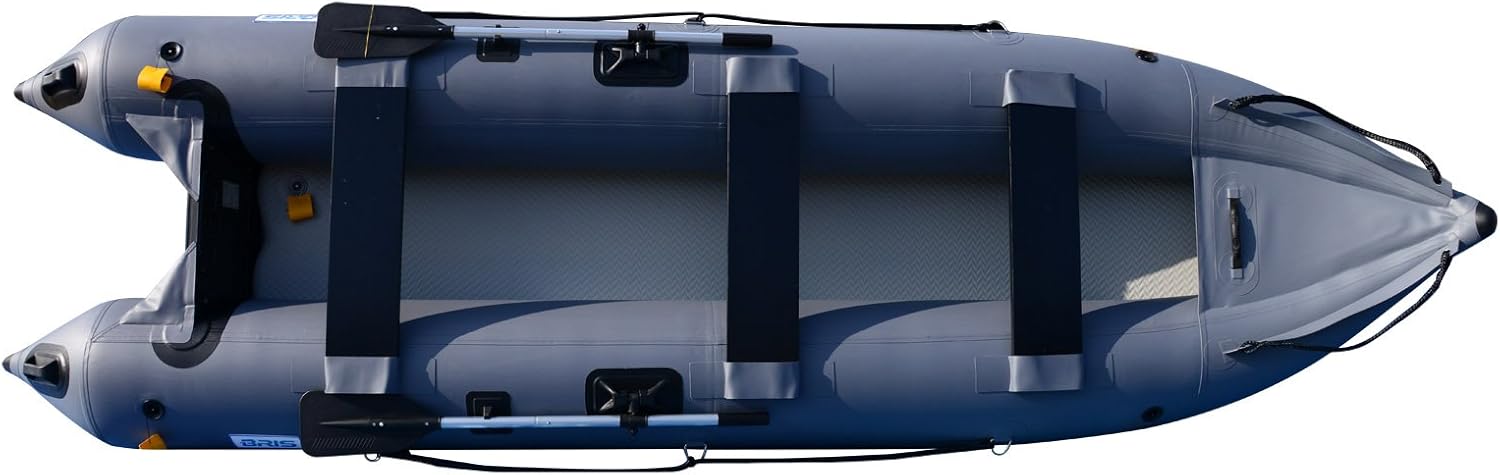14.1ft Inflatable Boat Kayak Canoe for 3 Person Fishing N67642