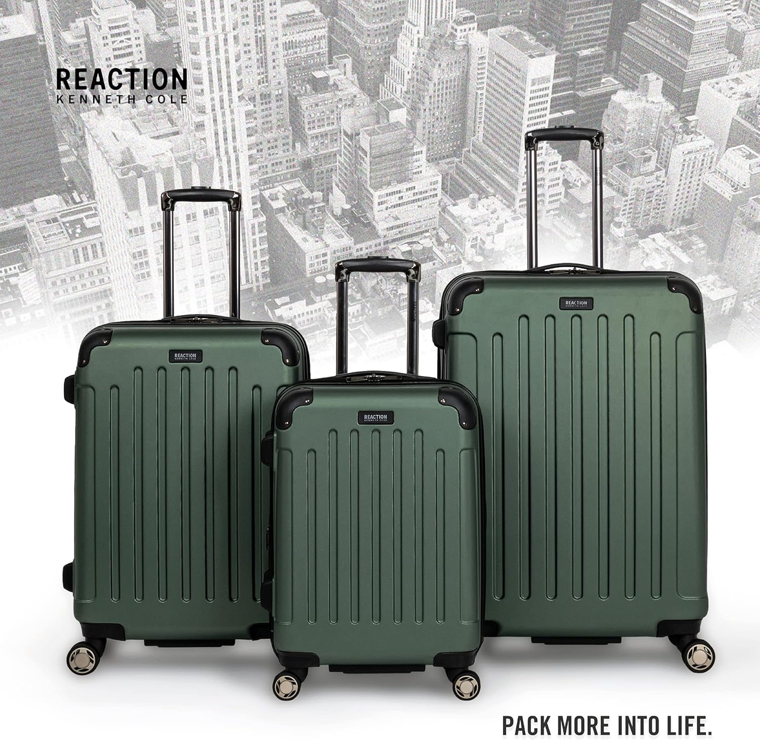 ABS Expandable 8-Wheel Upright, 28-Inch Checked R647
