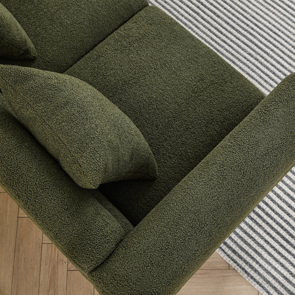 81" Oversized Corner Sofa Set, L-Shaped Sectional Couch, 5-Seater with 3 Cushions K33379