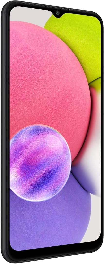 Galaxy A03s Cell Phone, Unlocked Android Smartphone, 32GB, Black (Renewed) D146128