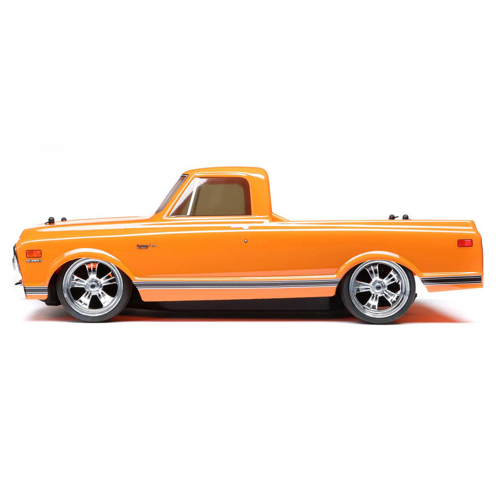 1/10 1972 Chevy C10 Pickup Truck RC AWD RTR Orange C80307