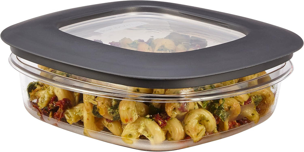 Meal Prep Food Storage Container, 3-Cup, Grey Y11275