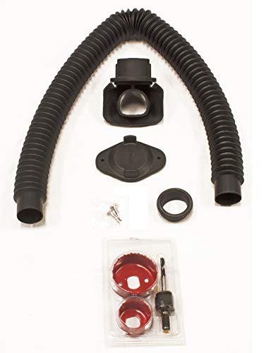 50 Gallon Rain Barrel with Diverter Kit - Black C995509