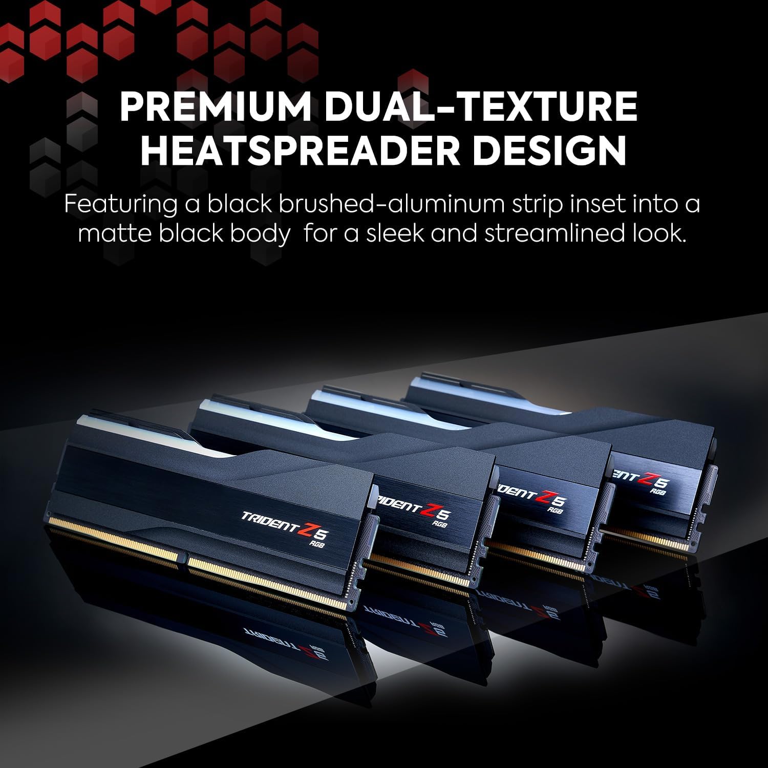 DDR5 RAM 64GB (2x32GB) 5600MT/s CL28 Desktop Memory UDIMM Matte Black E229