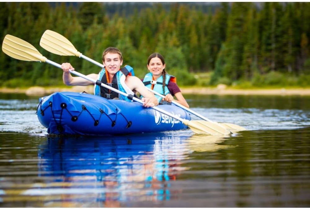 2-Person Kayak, Blue, 10' 4" x 2' 9" Z466