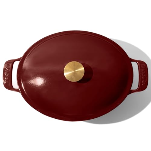 Oval Dutch Oven 7.5 Quart Enameled Cast Iron A2328