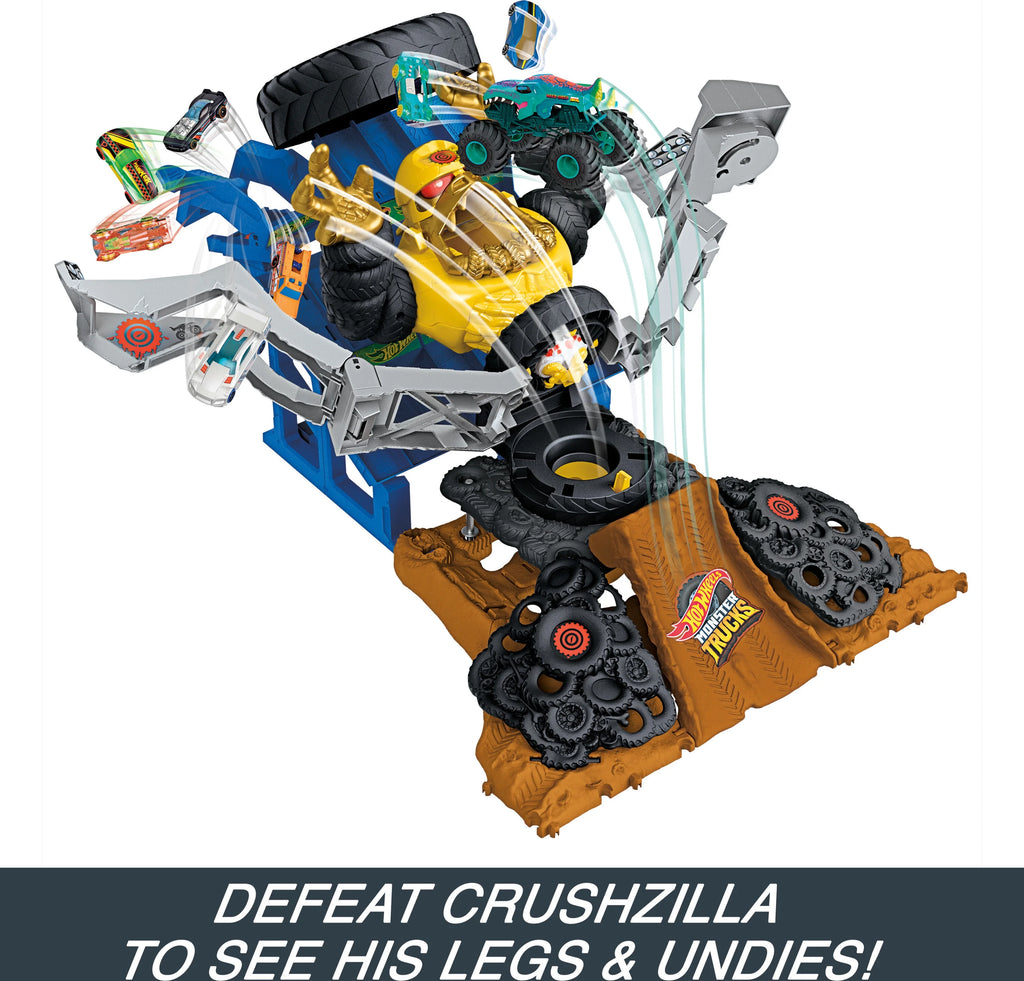 Monster Trucks Arena Smashers Takedown Playset P32763