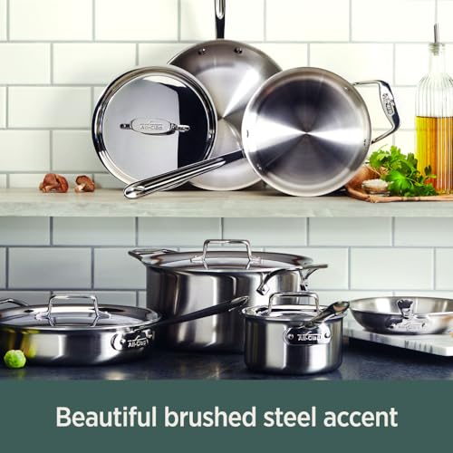 5-Ply Stainless Steel Cookware Set 5 Piece Induction Safe N930