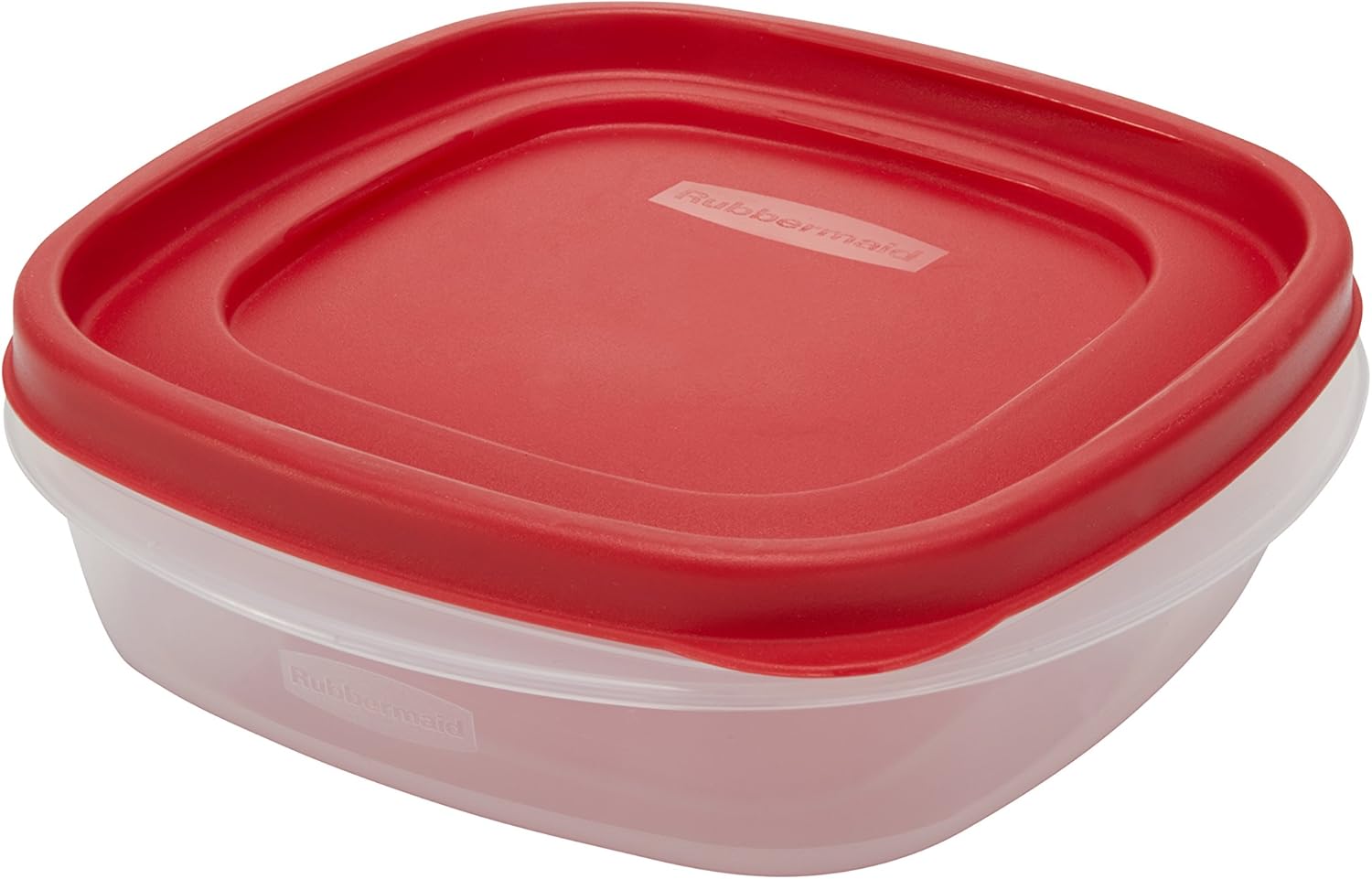 Food Storage Container, 3 Cup, Red V453